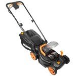 WORX 40V 34cm Cordless Lawn Mower Bundle