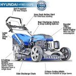 Hyundai 20" Self-Propelled Petrol Lawnmower with Electric Start