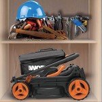 WORX 40V 34cm Cordless Lawn Mower Bundle