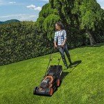WORX 40V 34cm Cordless Lawn Mower Bundle