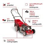 Mountfield SP53 Self-Propelled Petrol Lawnmower, 51cm