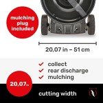 Mountfield SP53 Self-Propelled Petrol Lawnmower, 51cm