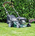 Webb 16” Self-Propelled Petrol Lawnmower with 7 Heights