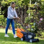Yard Force 40cm Petrol Hand Push Lawnmower