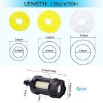 VooGenzek 9 PCS Petrol Fuel Line Kit