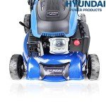 Hyundai 17" Self-Propelled Petrol Lawnmower, Blue