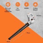 VonHaus 3000W Leaf Blower - Lightweight & Versatile
