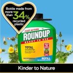Roundup Fast Action Weedkiller Refill 5 Litres