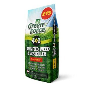 Greenforce G21086 Lawn Feed, Weed & Moss Killer