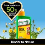 Roundup Optima+ Total Weedkiller Concentrate 1 Litre
