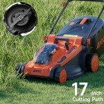AIVOLT 48V Cordless Lawnmower with Batteries and Charger