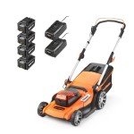 LawnMaster 48V 46cm Cordless Lawn Mower Set