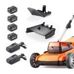 LawnMaster 48V 46cm Cordless Lawn Mower Set