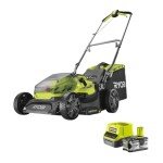 Ryobi 18V ONE+ Cordless 37cm Lawnmower Kit