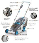40V Cordless 18-Inch Lightweight Lawn Mower