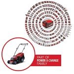 Einhell Cordless Lawnmower Kit with 2 Batteries