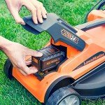 LawnMaster MX 24V Cordless Lawnmower & Spare Battery