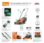 Flymo 18V SimpliMow 300 Cordless Lawnmower Bundle
