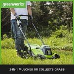Greenworks 24V Cordless Lawnmower for Small Lawns