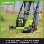 Greenworks 24V Cordless Lawnmower for Small Lawns