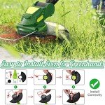 50 Plastic Grass Trimmer Blades for Lawn Mowers