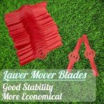 50 Plastic Grass Trimmer Blades for Lawn Mowers