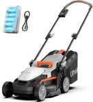 Litheli 20V Cordless Lawn Mower with Battery
