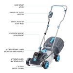 Swift 40V Cordless Lawnmower with Battery and Charger