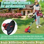 100 Plastic Grass Trimmer Replacement Blades - 83mm