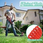 100 Plastic Grass Trimmer Replacement Blades - 83mm