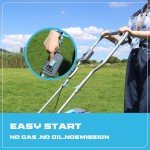 Swift 40V Cordless Lawnmower with Battery and Charger