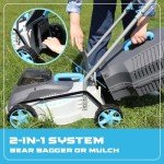 Swift 40V Cordless Lawnmower with Battery and Charger