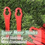 100 Plastic Grass Trimmer Replacement Blades - 83mm