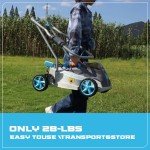 Swift 40V Cordless Lawnmower with Battery and Charger