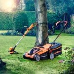LawnMaster MX 24V Cordless Mower & Trimmer Set