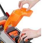 FUXTEC 40V Cordless Lawn Mower with Batteries