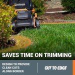 WORX 36V Cordless 34cm Push Lawn Mower