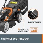 WORX 36V Cordless 34cm Push Lawn Mower