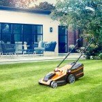 LawnMaster MX 24V Cordless Lawnmower with Batteries