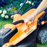 LawnMaster MX 24V Cordless Lawnmower with Batteries