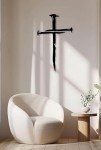 Minimalist Jesus Wall Cross for Home Decor