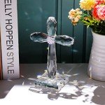 Crystal Standing Cross Decor for Home & Easter