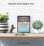 Inspirational Light Blue God Wall Decor Sign