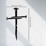 Minimalist Jesus Wall Cross for Home Decor