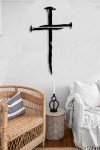 Minimalist Jesus Wall Cross for Home Decor