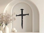 Minimalist Jesus Wall Cross for Home Decor