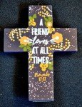 Wooden Decorative 4" Crosses for Table or Wall