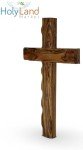 Hand-Carved Olive Wood Cross from Bethlehem