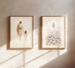 Jesus Scripture Wall Art Set of 6
