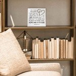 Modern Inspirational Cross Desk Decor for Faithful Friends